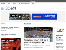Tablet Screenshot of ecmweb.com